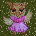 owl eagle owl night owl night bird of prey bird hunting at night with big eyes hooting bird at night Halloween mysticism